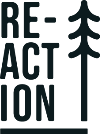 Logo for Re-Action Collective, click to see client site.